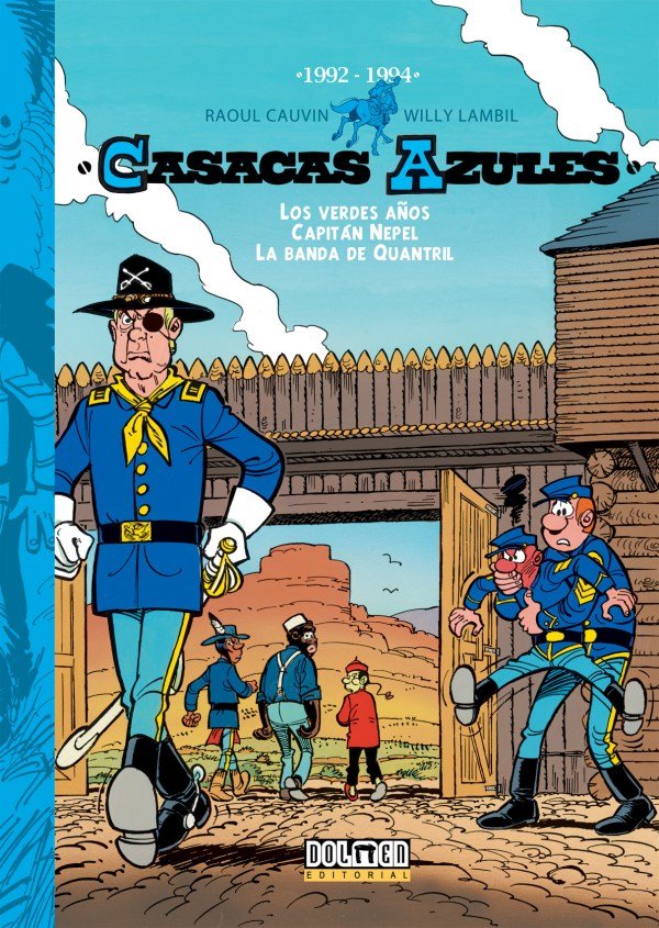 CASACAS AZULES 10 (1992-1994), de CAUVIN, RAOUL | portada del libro