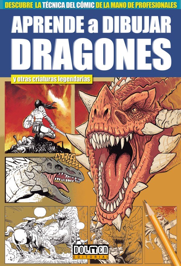 APRENDE A DIBUJAR DRAGONES, de SAURA, MIGUEL ANGEL | portada del libro