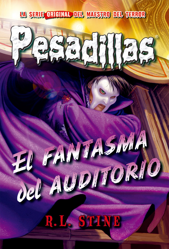El fantasma del auditorio, de Stine, R. L. | portada del libro