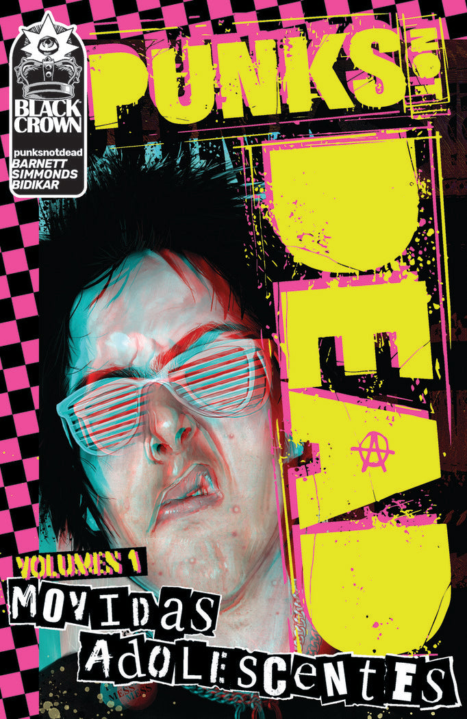 Punks Not Dead, de Barnett, David | portada del libro