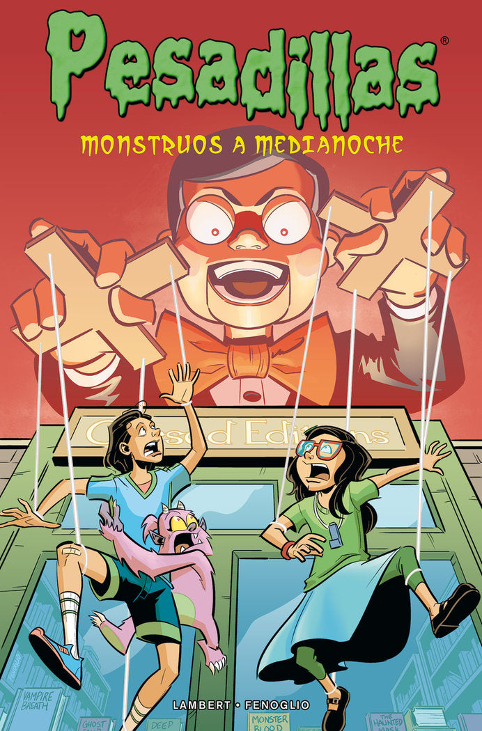 PESADILLAS: Monstruos a medianoche, de Lambert, Jeremy | portada del libro