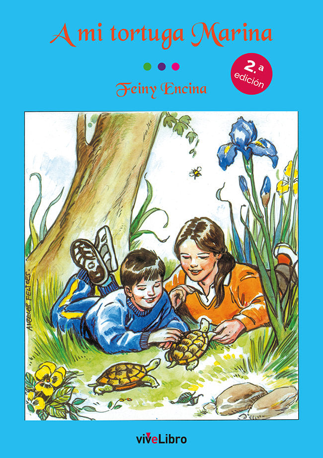 A mi tortuga Marina, de ENCINA, FEINY | portada del libro