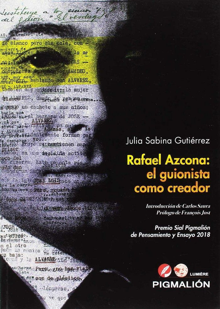 Rafael Azcona: El guionista como creador, de Sabina Gutiérrez | portada del libro