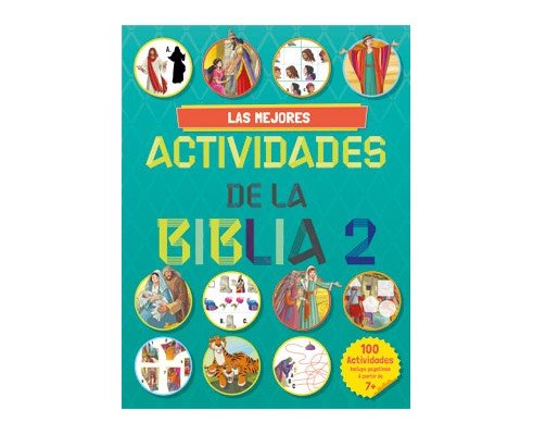 MEJORES ACTIVIDADES DE LA BIBLIA 2 A PARTIR DE 7 AÑOS,LAS | portada del libro