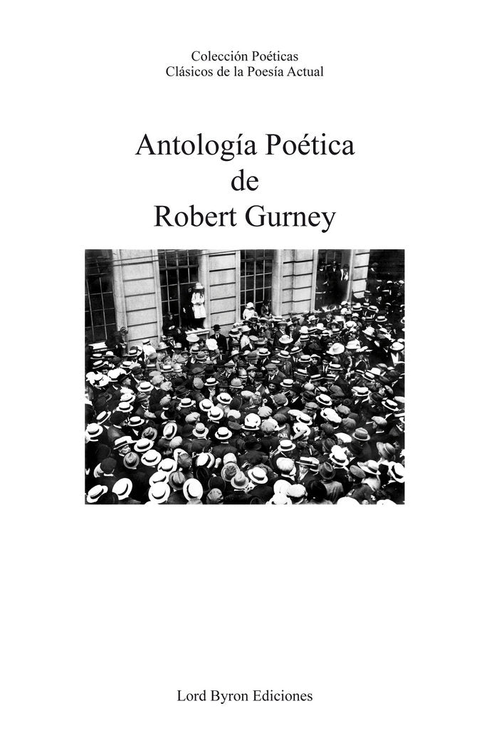 Antología Poética de Robert Gurney, de Gurney | portada del libro