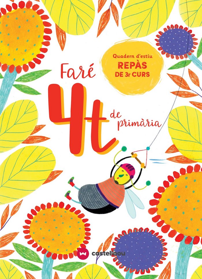 FARÉ 4T DE PRIMÀRIA. QUADERN D'ESTIU, de Vetaqui, Rights | portada del libro