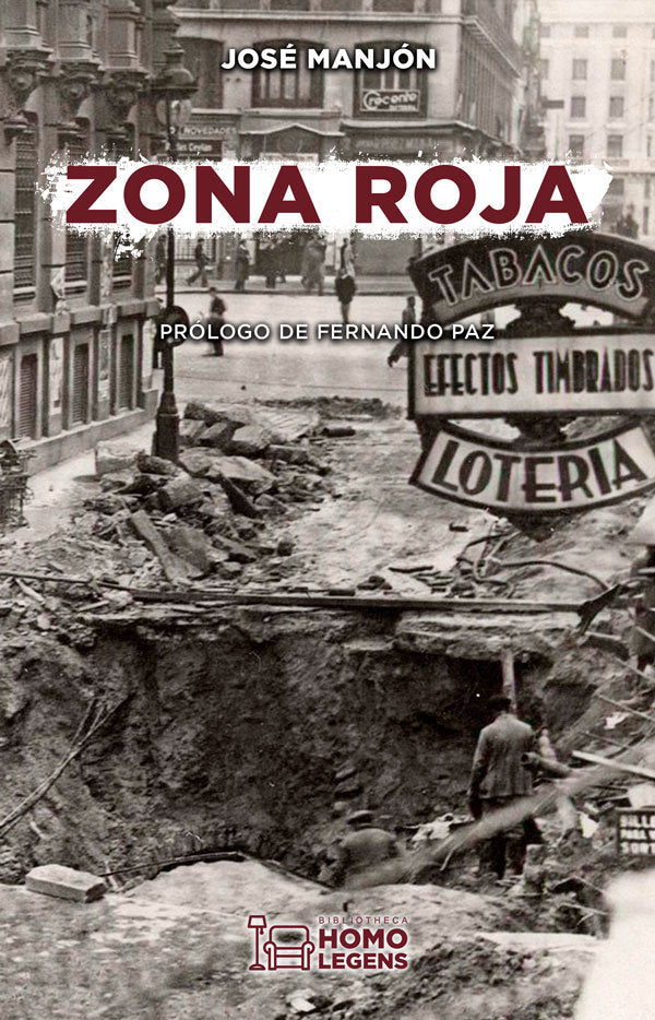 ZONA ROJA, de MENÉNDEZ MANJÓN, JOSÉ | portada del libro