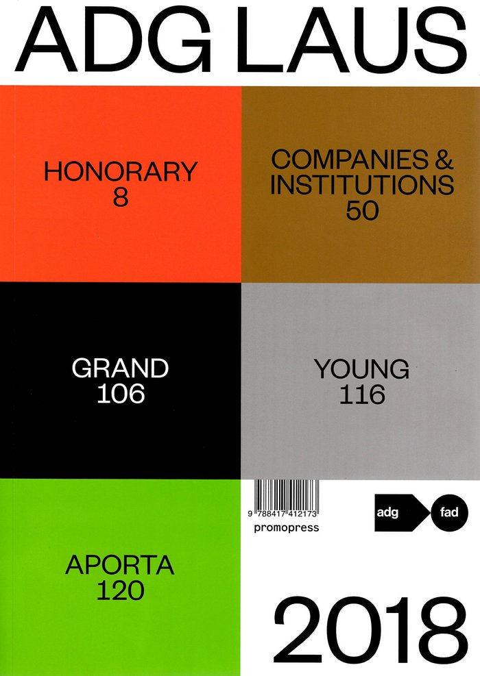 ADG LAUS AWARDS 2018, de ADG-FAD | portada del libro