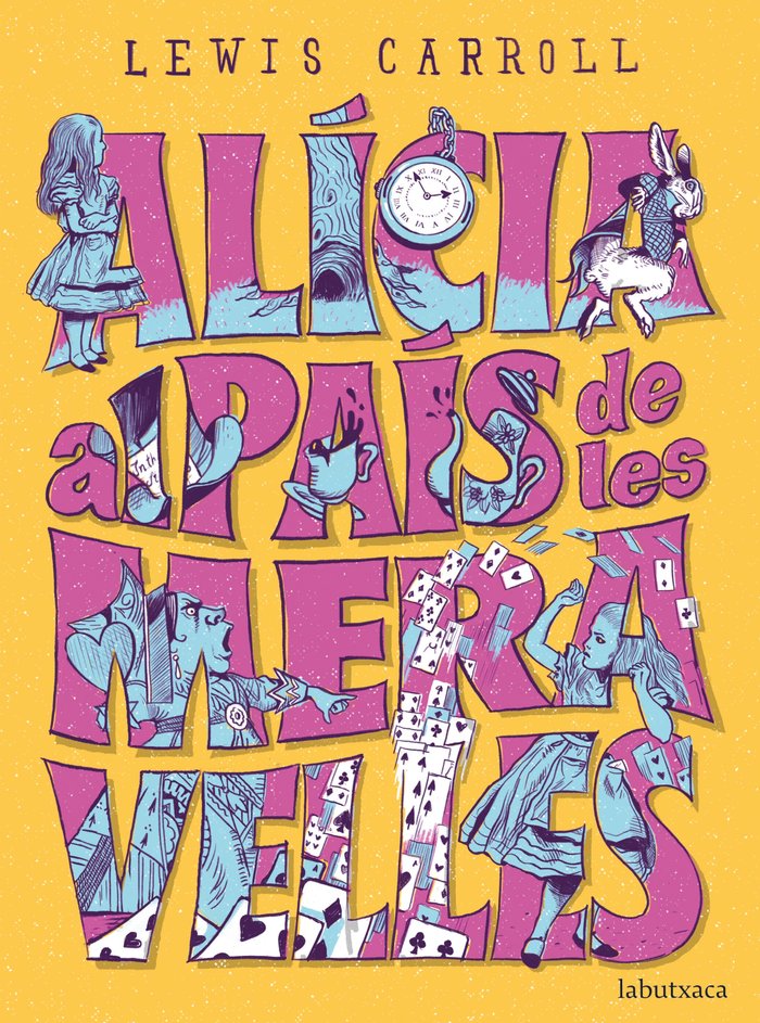 Alícia al país de les meravelles, de Carroll | portada del libro