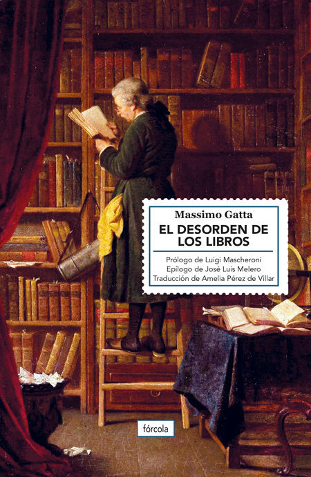 EL DESORDEN DE LOS LIBROS, de GATTA, MASSIMO | portada del libro