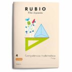 Competència matemàtica RUBIO 4 (català), de Varios autores | portada del libro