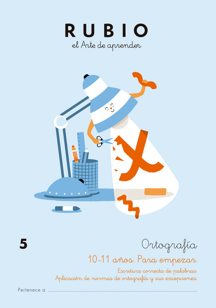 Ortografía 5 (10-11 años. Para empezar), de Varios autores | portada del libro