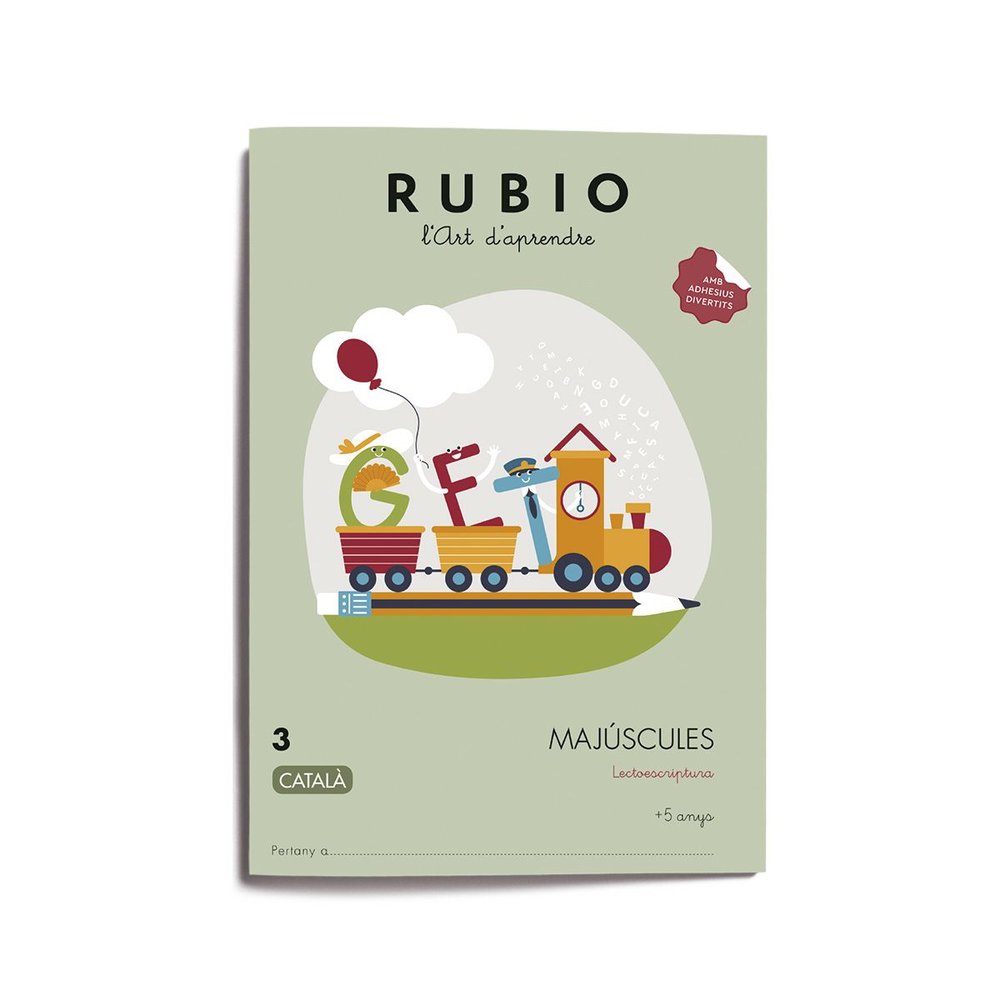 MAJUSCULES RUBIO 3 (CATALA), de DONET, MAR | portada del libro