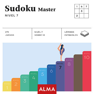 Sudoku Master. Nivel 7, de VV.AA. | portada del libro