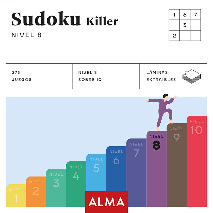 Sudoku Killer. Nivel 8, de VV.AA. | portada del libro