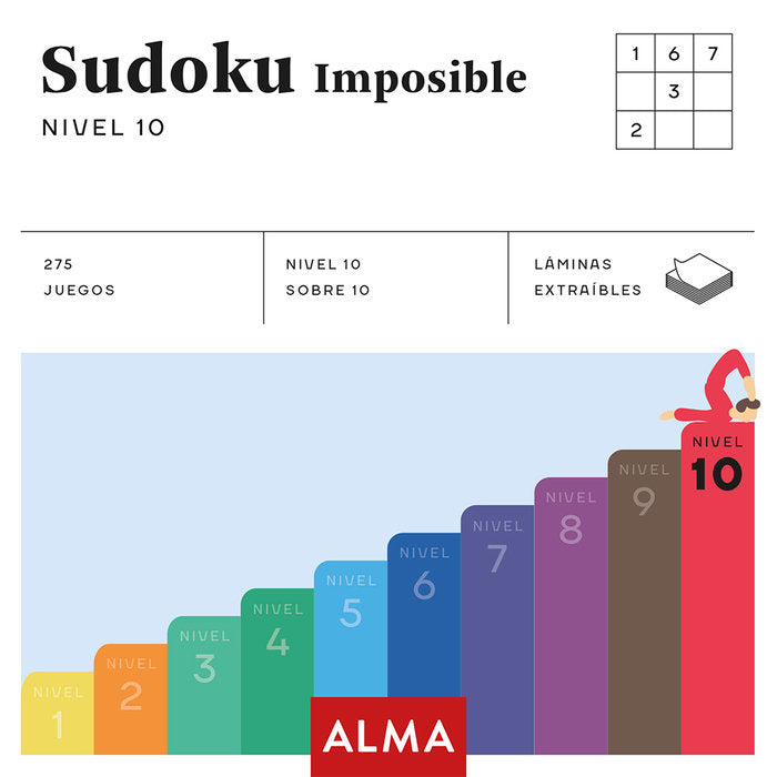Sudoku imposible. Nivel 10, de VV.AA. | portada del libro