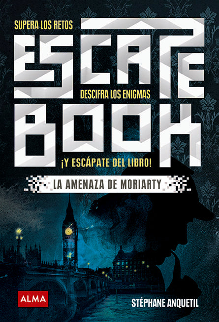 Escape book: La amenaza de Moriarty, de Anquetil | portada del libro