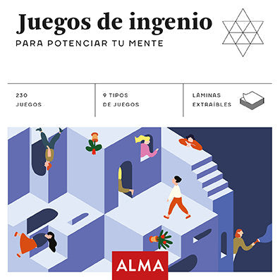 Juegos de ingenio para potenciar tu mente, de VV.AA. | portada del libro