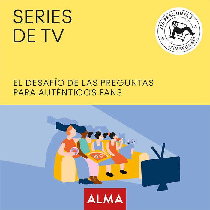 Series de TV. El desafío de las preguntas para auténticos fans, de De la Torre, Toni | portada del libro