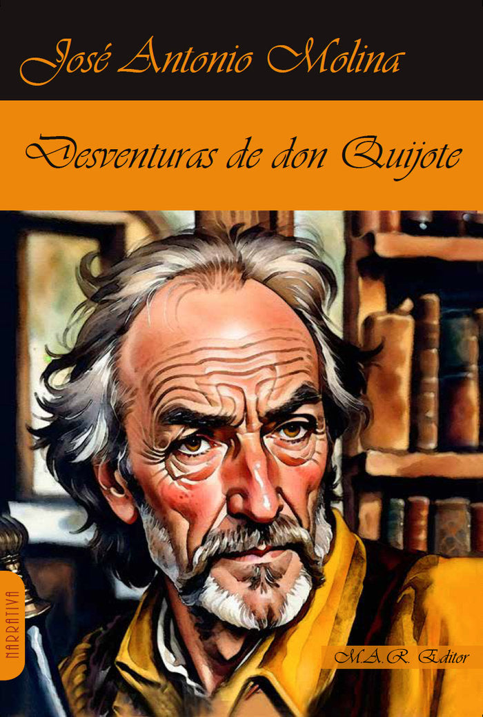 Desventuras de don quijote, de MOLINA GOMEZ,JOSE ANTONIO | portada del libro