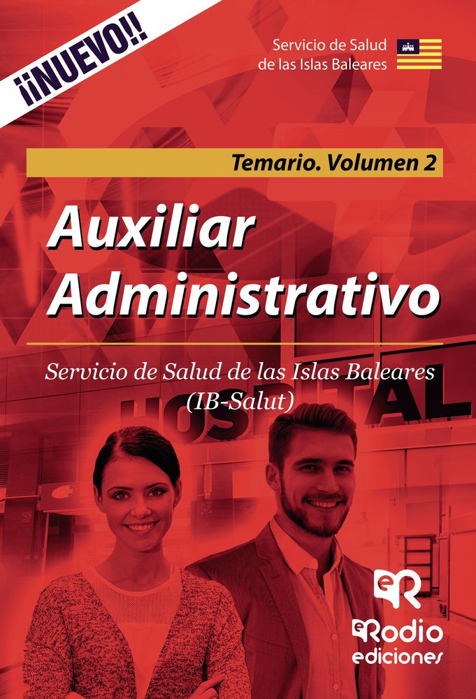Auxiliar Administrativo del Servicio de Salud de las Islas Baleares. Temario. Volumen 2., de Varios autores | portada del lib
