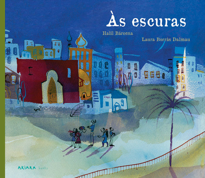 ÀS ESCURAS, de BARCENA | portada del libro