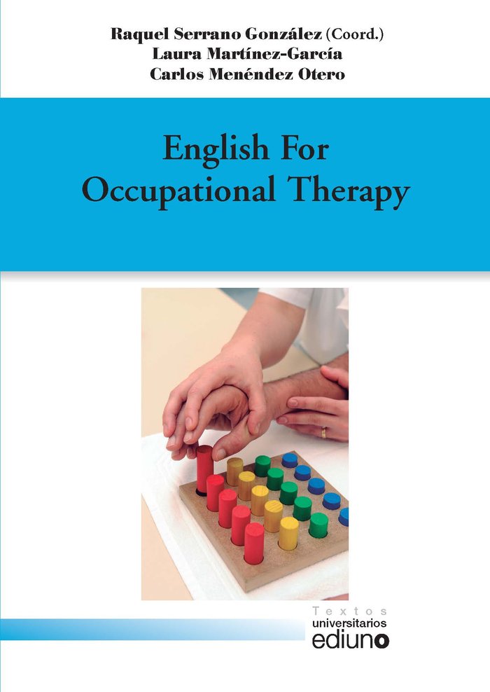 English for occupational therapy, de Serrano González | portada del libro