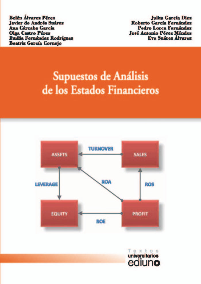 Supuestos de Análisis de los Estados Financieros, de Álvarez Pérez | portada del libro