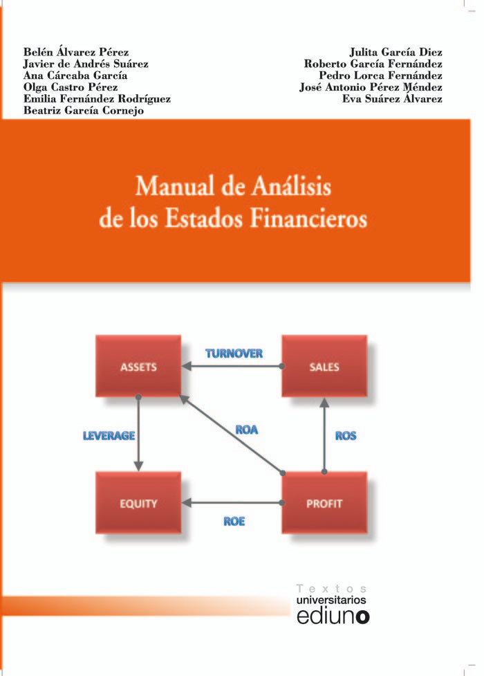 Manual de Análisis de los Estados Financieros, de Álvarez Pérez | portada del libro