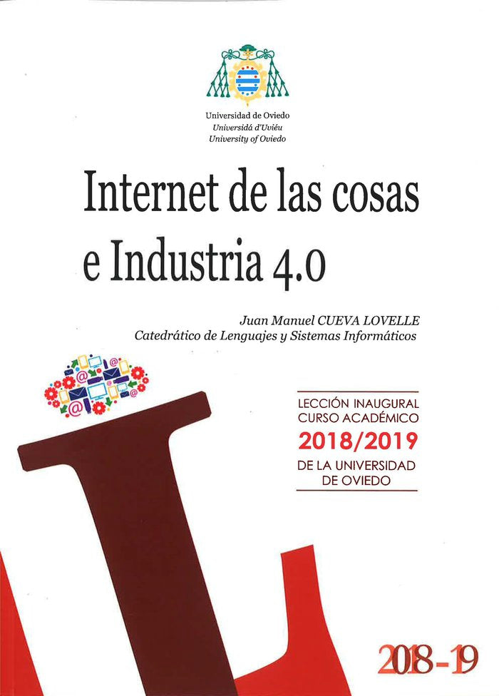 Internet del las cosas e Industria 4.0, de Cueva Lovelle, Juan Manuel | portada del libro