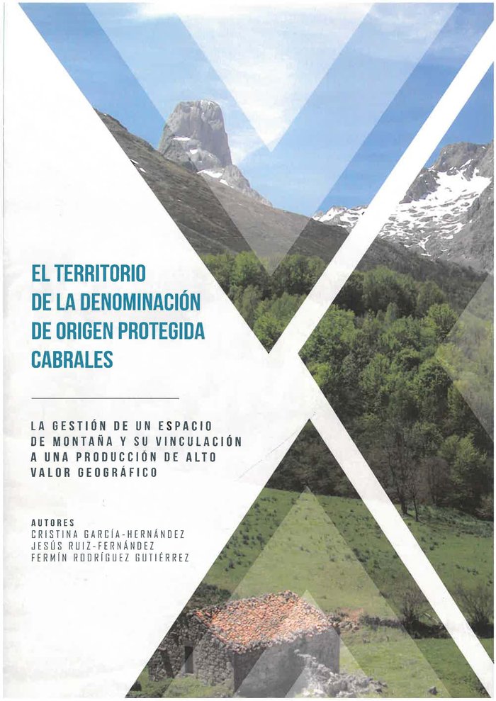 El territorio de la denominación de origen protegida Cabrales, de GARCIA HERNANDEZ, CRISTINA | portada del libro