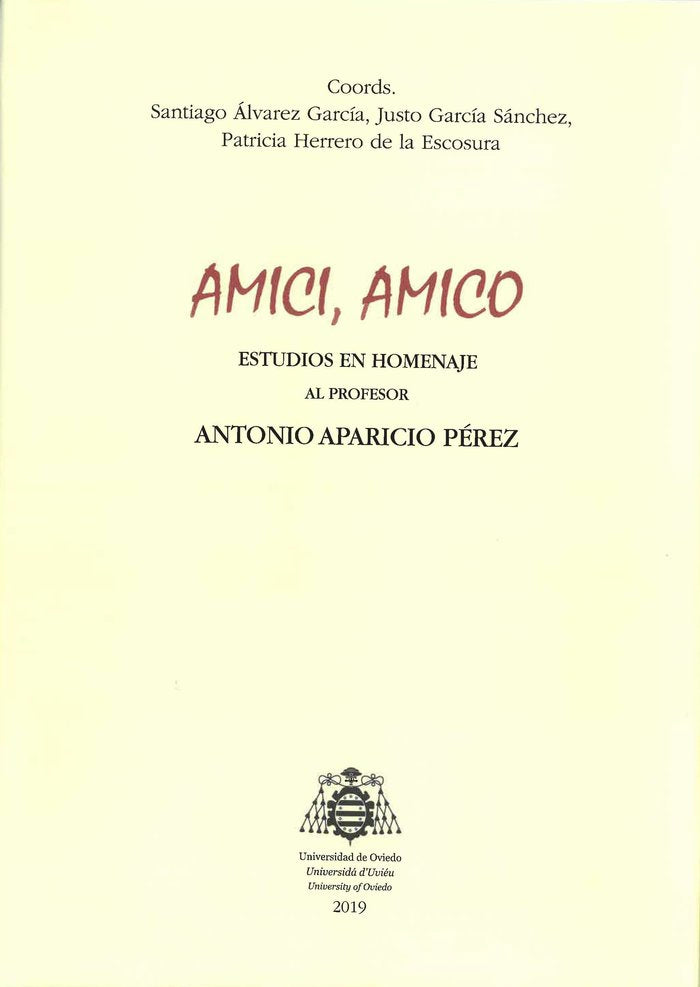 Amici, Amico, de Varios autores | portada del libro