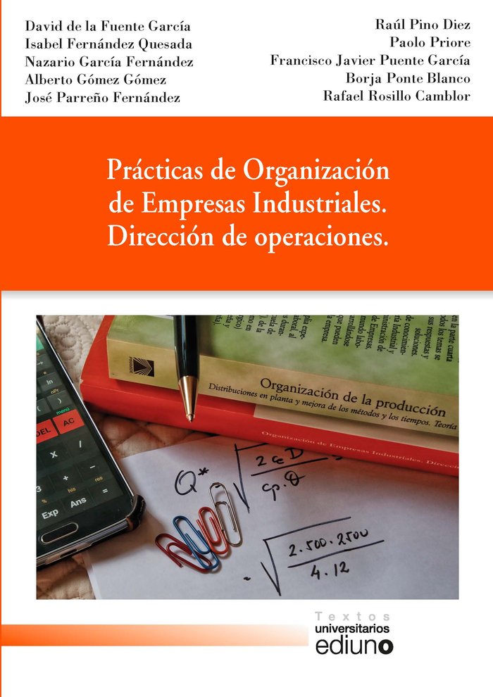 Prácticas de Organización de Empresas Industriales. Dirección de operaciones., de Varios autores | portada del libro