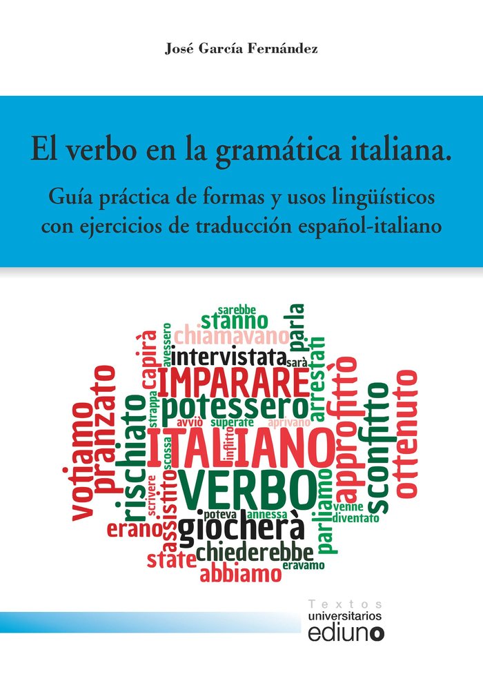 EL VERBO EN LA GRAMATICA ITALIANA, de GARCIA FERNANDEZ | portada del libro