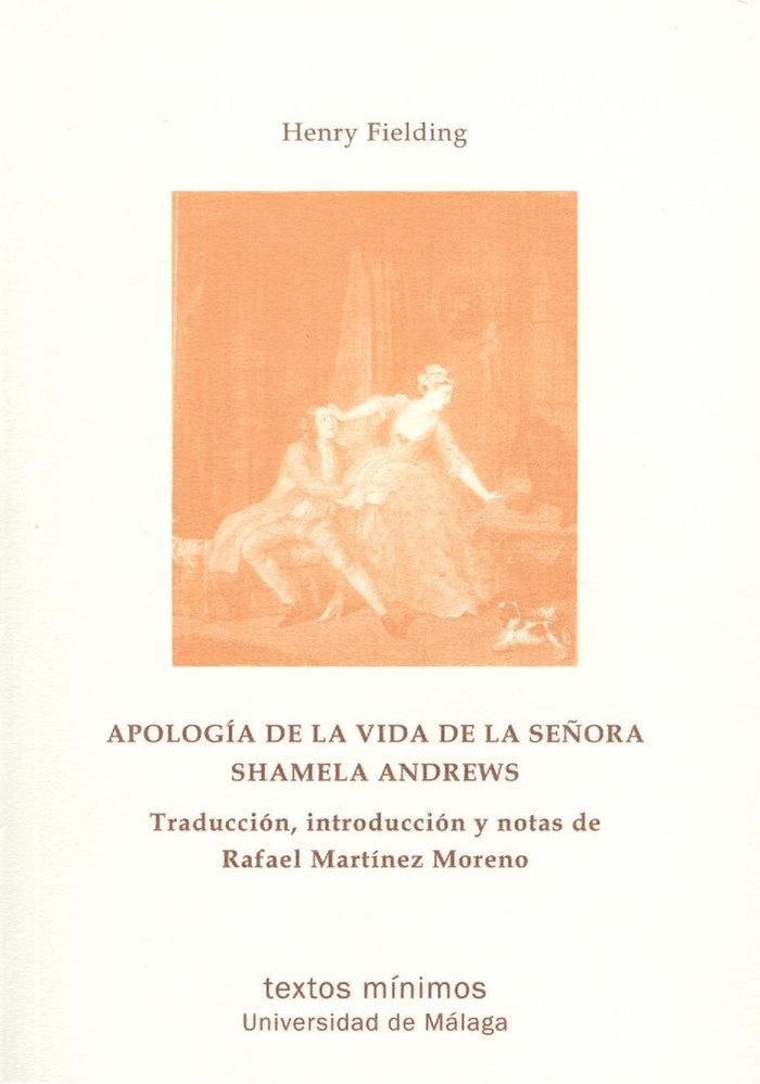 Apología de la vida de la señora Shamela Andrews, de Fielding | portada del libro