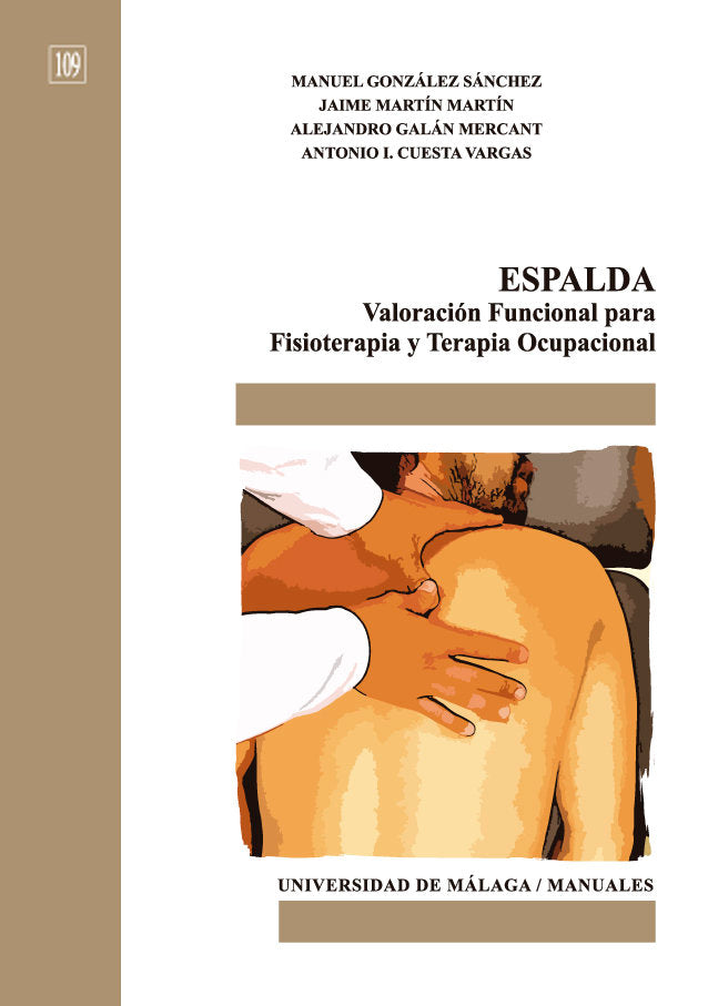 Espalda. Valoración funcional para Fisioterapia y Terapia Ocupacional, de González Sánchez | portada del libro