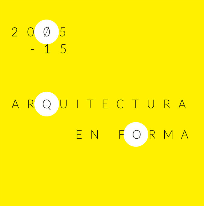 Arquitectura en formación 2005-15, de VICERRECTORADO DE CULTURA Y DEPORTES DE LA UNIVERSIDAD DE MALAGA | portada del libro