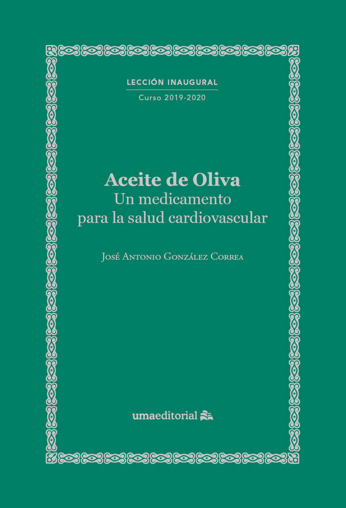 Aceite de oliva, de González Correa | portada del libro