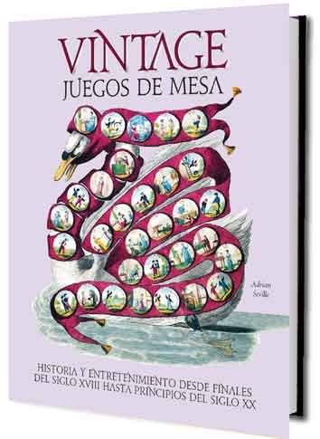 JUEGOS DE MESA VINTAGE, de SEVILLE, ADRIAN | portada del libro