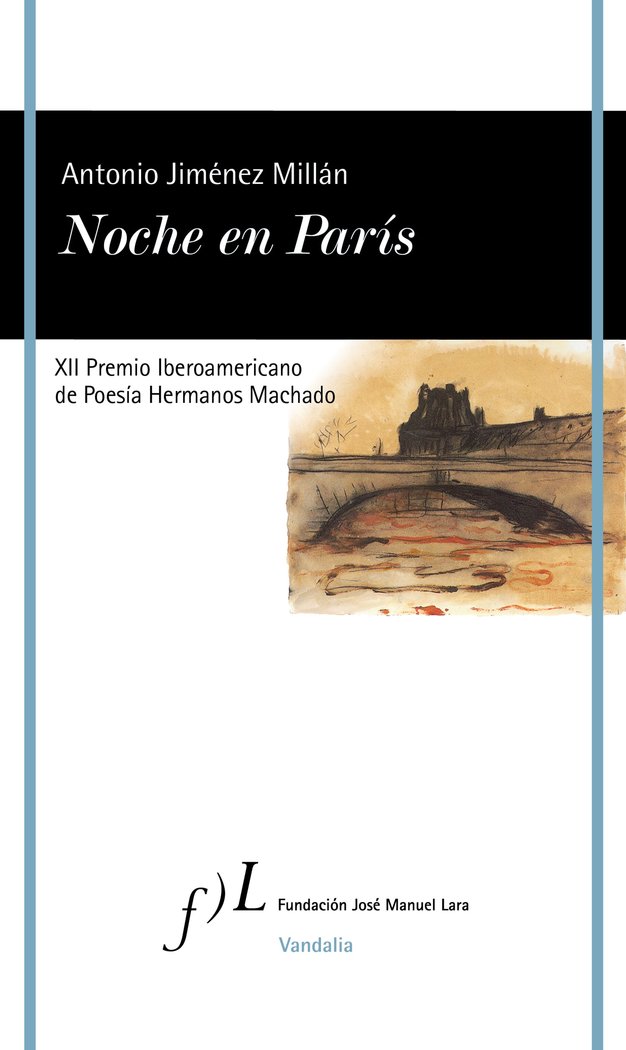 NOCHE EN PARIS XII PREMIO IBEROAMERICANO, de ANTONIO JIMENEZ MILLAN | portada del libro