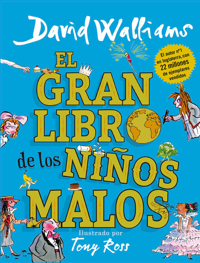 El gran libro de los niños malos, de Walliams, David | portada del libro
