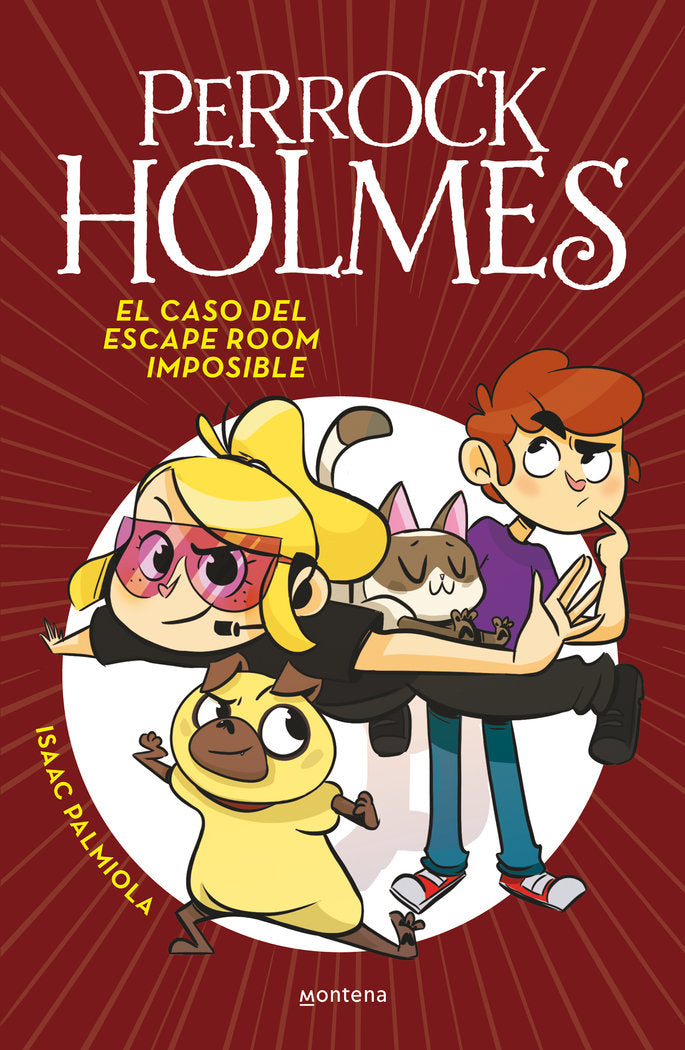 El caso del escape room imposible (Serie Perrock Holmes 9), de Palmiola, Isaac | portada del libro