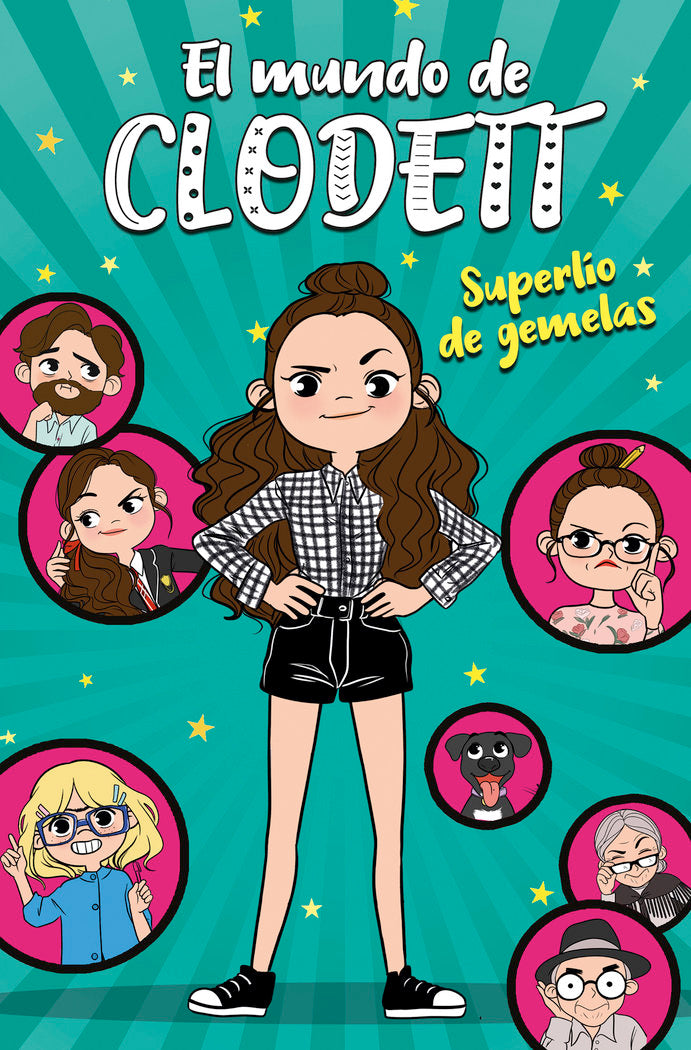 Superlío de gemelas (El mundo de Clodett 1), de Clodett, | portada del libro