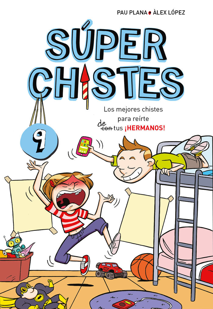 Súper Chistes de Hermanos (Súper Chistes 9), de Plana, Pau | portada del libro