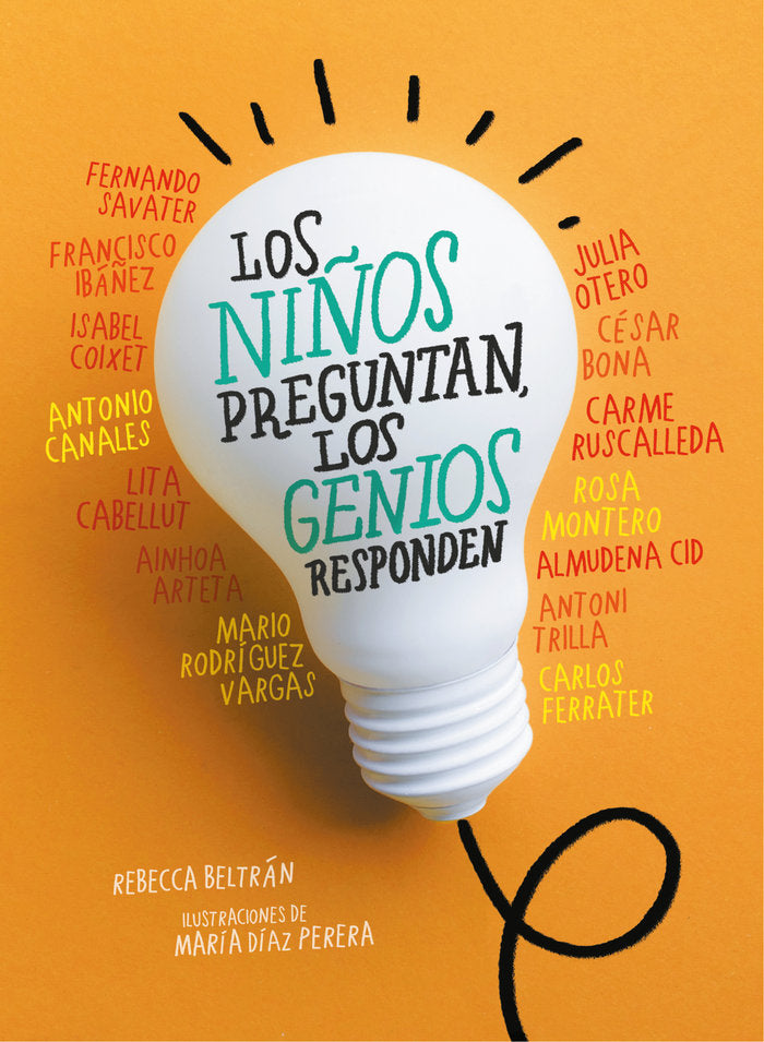 Los niños preguntan, los genios responden, de Varios autores, | portada del libro