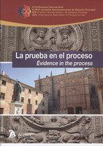 LA PRUEBA EN EL PROCESO/ EVIDENCE IN THE PROCESS | portada del libro
