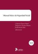 Manual básico de Seguridad social. 2ª edición, de VICENTE PALACIO, ARANTZAZU | portada del libro