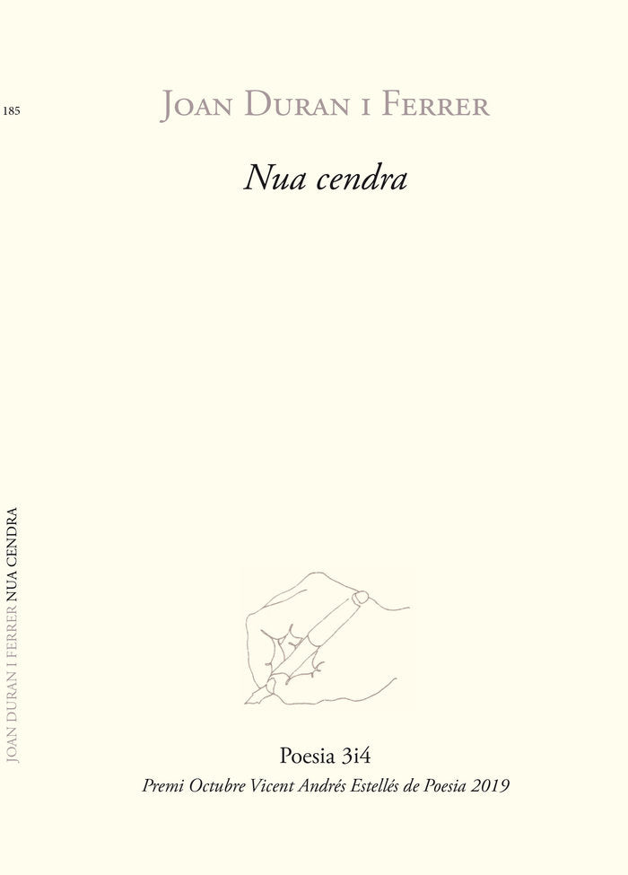 Nua cendra, de Duran i Ferrer, Joan | portada del libro