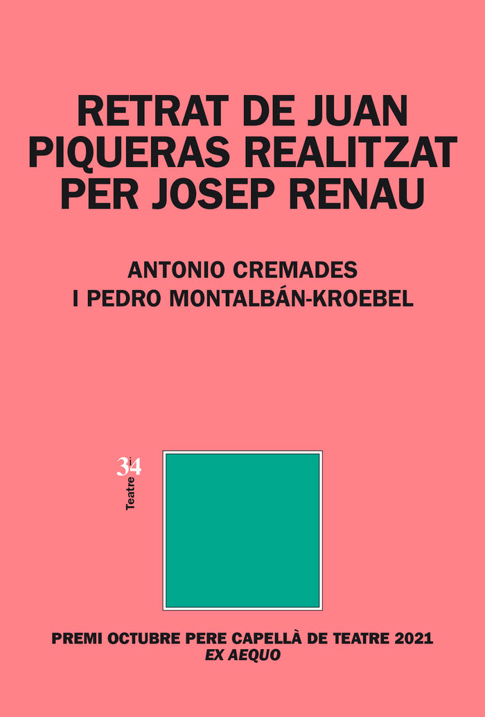 Retrat de Juan Piqueras realitzat per Josep Renau, de MONTALBAN KROEBEL, PEDRO | portada del libro