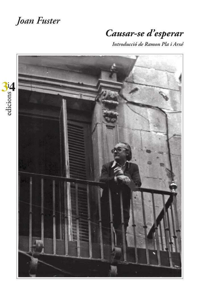 CAUSAR SE D´ ESPERAR, de JOAN FUSTER | portada del libro